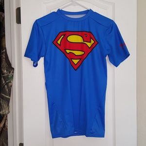 Mens superman compression heatgear tshirt